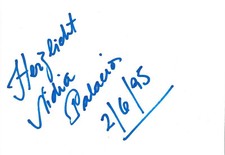 Nidia Palacios Opera Autogramm signed 10x15 cm Karteikarte 