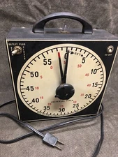 Vintage GRALAB Universal Timer Model 171, 60 minute timer