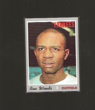 1970 TOPPS RON WOODS #253 EX-EX+ MID-HIGHER GRADE