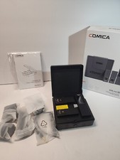 Comica Wireless Lavalier Microphone, Vdlive 10 Mi 2.4ghz Dual-channel Lightning