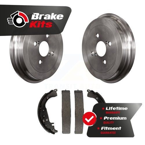 Rear Brake Drum Shoes Kit For 2007-2014 Toyota Yaris L LE | eBay