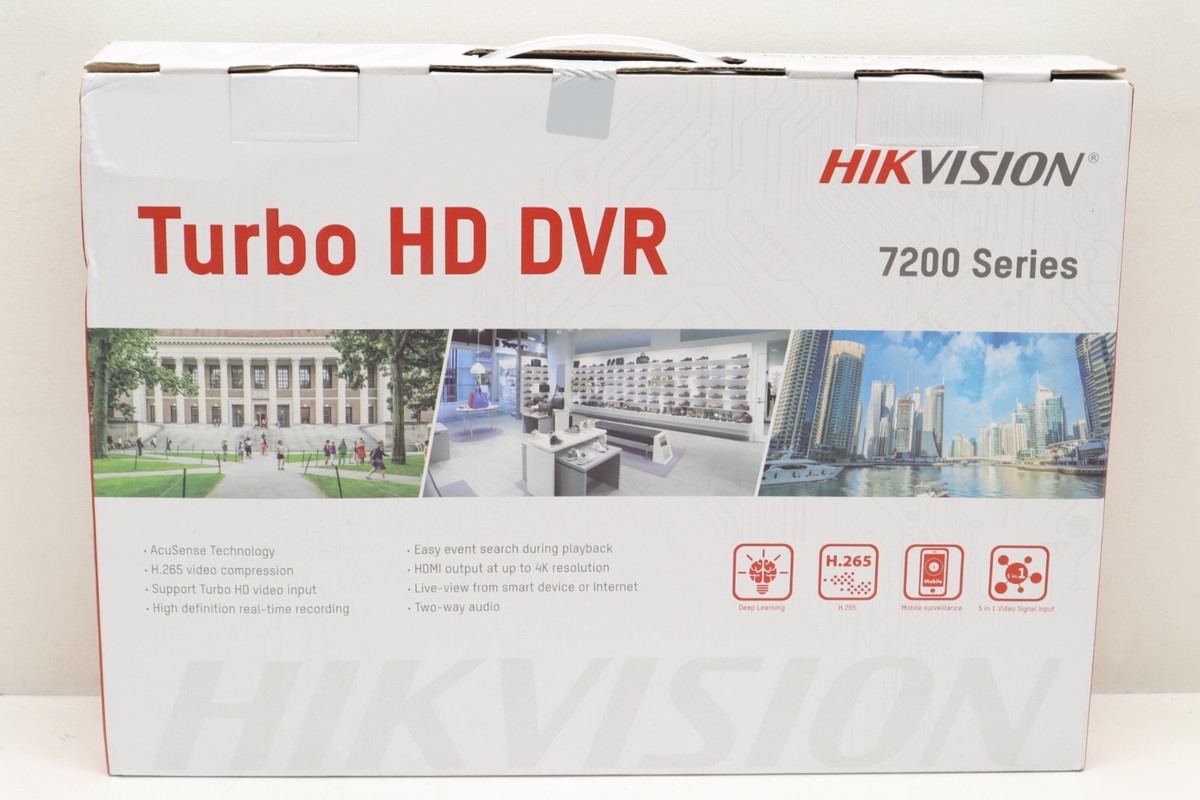 HIKVISION Turbo HD DVR 7200 Series セット HIKVISION Turbo HD DVR 7200 Series セット HikVison Turbo HD