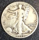 1943-P Walking Liberty Silver Half Dollar. (MISC)