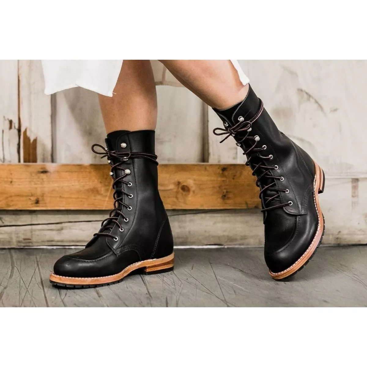 Red wing moc womens on sale