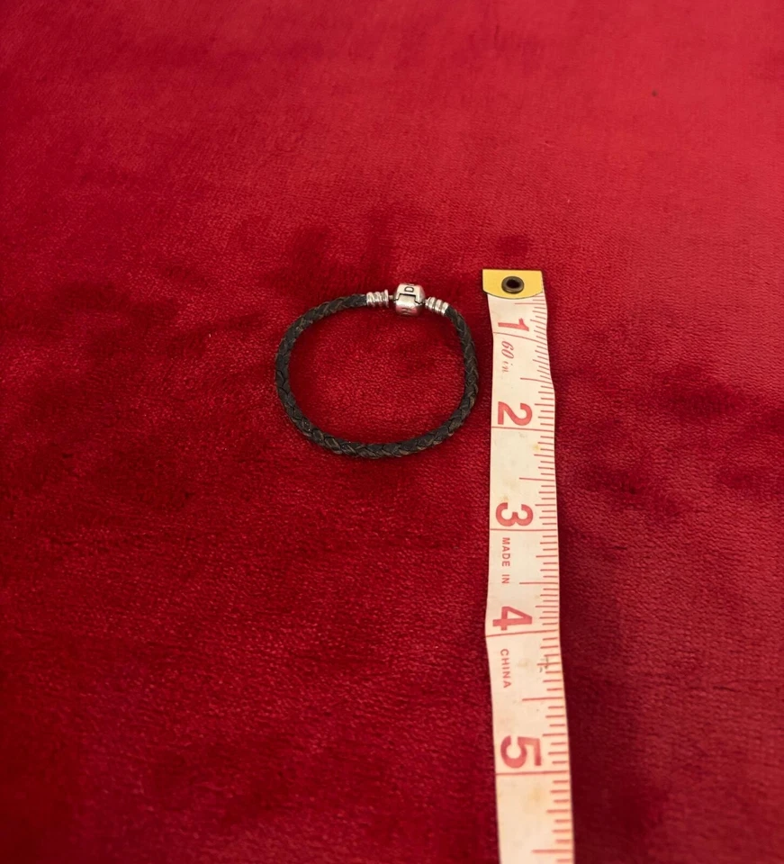 Pulsera Pandora Cuero Trenzado Foto 4 de 4