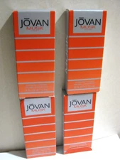 Lot Of (4) Jovan Musk for Men ~ Aftershave Cologne - Each 0.5 Oz. - Boxed