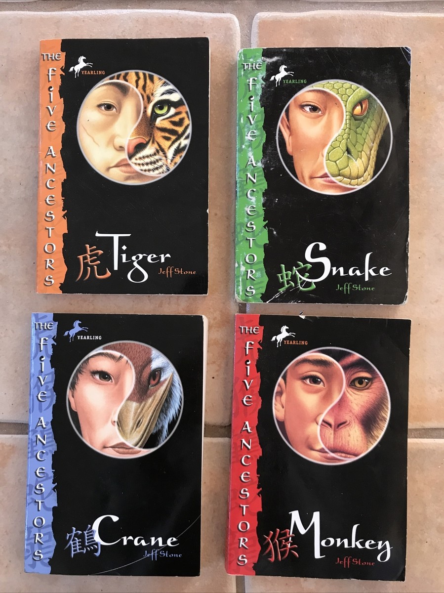 The Five Ancestors books , 1-4 By Jeff Stone | eBay