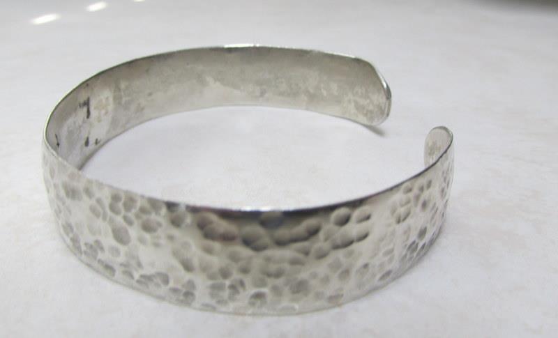 k14様用RRL - Hammered Sterling Silver Cuff RRL - Hammered