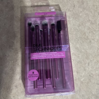 Real Techniques Everyday Eye Essentials 8 Piece Brush Set