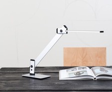 Dimmable LED Desk Light Touch Sensor Table Bedside Reading Lamp USB Rechargeable