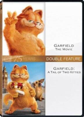 Garfield (The Movie  Tale of Two Kitties (Double Feature) - DVD - GOOD