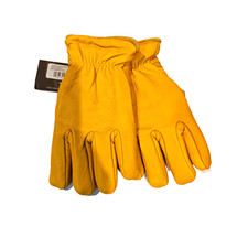 Wolverine Trade/Work deerskin leather gloves Medium Deer Country Inca Gold