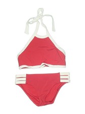 Seafolly Women Red Two Piece Swimsuit 12