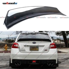 For 2015-21 Subaru WRX STI 4Door Carbon Fiber Duckbill RB Rear Trunk Spoiler Lip