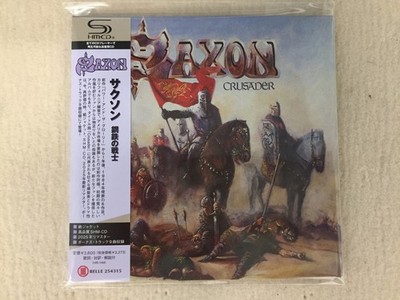 Saxon - Crusader - Japan Mini LP SHM CD 2025 BELLE-254315 - NEU