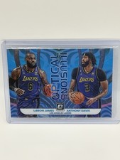 Panini 2022-23 Donruss Optic LeBron James Anthony Davis Lakers Illusions #3