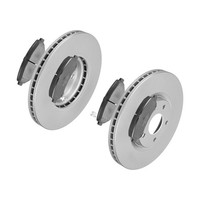 F.Becker Bremsscheiben Ø296MM + BremsbelÄGe Vorne FÜR Nissan Qashqai / +2 I