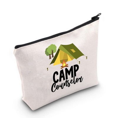 Camp Life Gift Camp Lover Gift Camp Counselor Cosmetic Bag Summer Camp Gift Outd