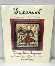 Carriage House Sampling Suzannah Girls Series Cross Stitch Pattern ABC Chart