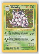 Nidoking 11/130 Holo Rare Base Set 2 Pokemon Lightly Played on eBay