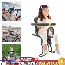 Black Portable Bicycle Child Seat For Bike/Electric Car/Mountain Bike Front Seat
