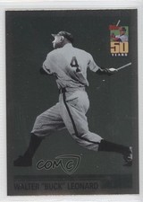 2001 Topps What Could Have Been Buck Leonard #WCB3 HOF 0a1