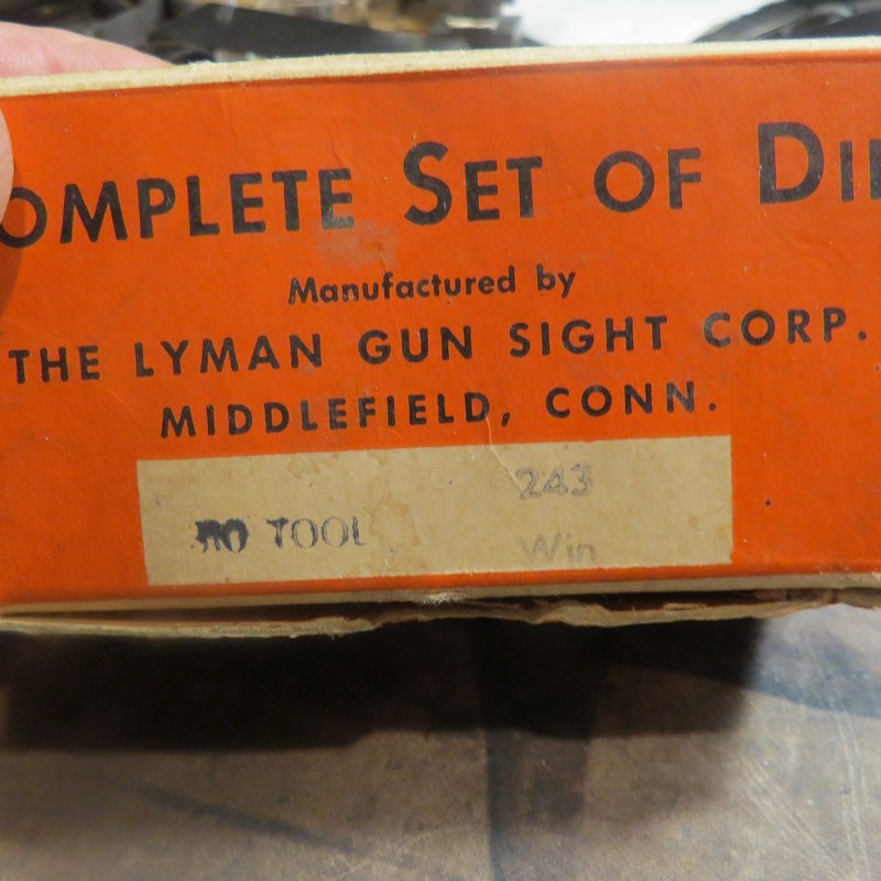 Lyman 310 243 Winchester Reloading Die Set