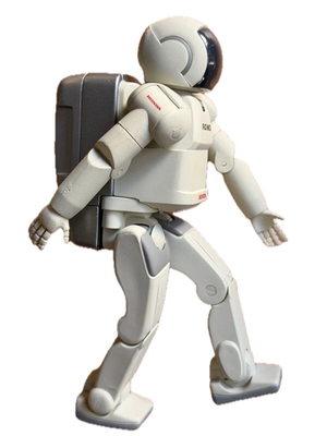 HONDA ASIMO 1/8 Scale Robot Action Figure w/ Box Japan Rare