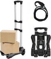 Sackkarre Klappbar Aluminium 40Kg Leichtgewicht Kompakt Transportkarre Umzug