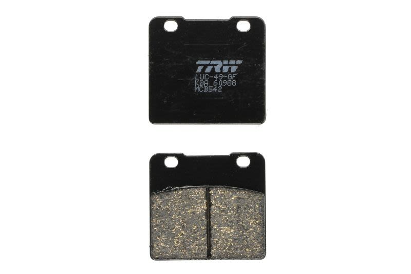 Plaquettes de frein TRW MCB542 pour système de frein à disque moto VS 0.6