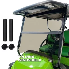 For Club Car Precedent / Tempo / Onward 2004-Up Golf Cart Windshield Tinted