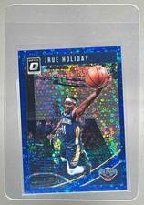Jrue Holiday 2018 Panini Donruss Optic #17 Fast Break Blue /50