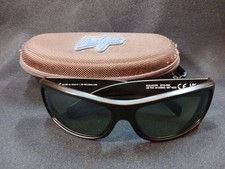 Maui Jim Equator Black Red Interior Hawaii Lava Sunglass MJ848-04 FRAME ONLY