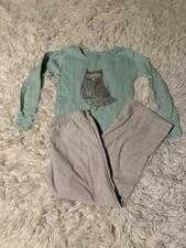 Girls Carters 2 piece Pajamas Fleece PJ's Up Owl Night Size 6