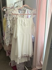 White Mini Sundress