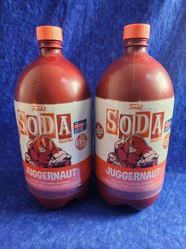 2 x Marvel JUGGERNAUT Funko Soda Pop 3 Liter Funko Exclusive LE 10000 SEALED