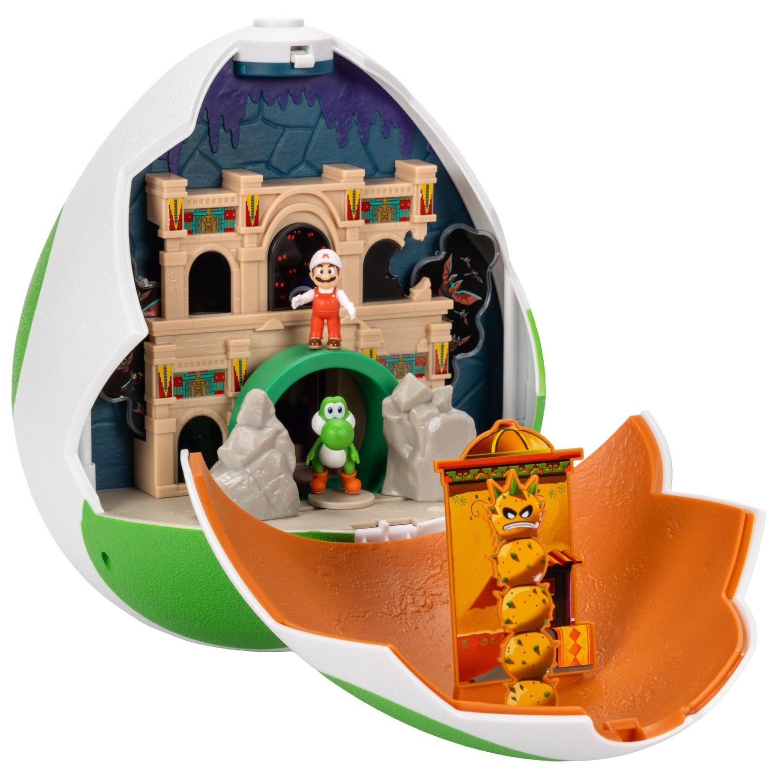 The Super Mario Galaxy Movie 9 inch Yoshi Egg Playset with Yoshi and Exclusive F