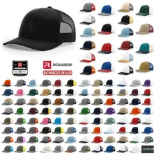 Richardson 112 Trucker Hat - All colors/Sizes Available