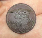 Engineers Civil War Coat Button