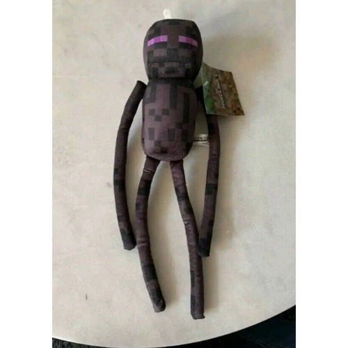 NEW Minecraft Enderman Plush Toy Factory Stuffed 14" Doll Black Figure Mojang