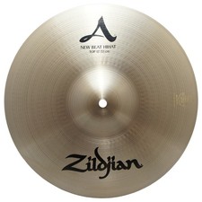 Zildjian A0131 13" Beat Hihat Top Cast Bronze Cymbal Solid Chick Sound - Used