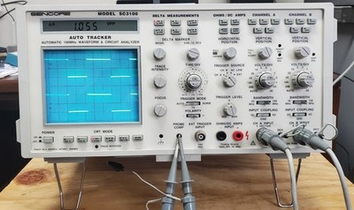 Sencore SC3100 Oscilloscope Personal Item. Very clean. All Origianl. Tested