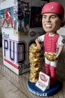Ivan “Pudge” Rodriguez Gold Glove Bobblehead Texas Rangers SGA Promo w/ Box MLB