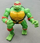 Vintage 1996 Teenage Mutant Ninja Turtles TMNT Rapid Recoilin Raphael Figure