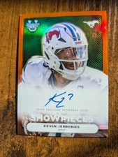 2025 Bowman U Best Kevin Jennings Showpieces Orange Auto /25