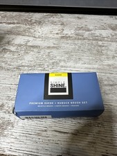 Simple Shine Suede Brush Nubuck Cleaner Crepe Brush and Seude Eraser Set