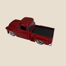 Jada Toys Bigtime Kustoms 1955 Chevrolet Stepside Pickup Truck Red Diecast 124