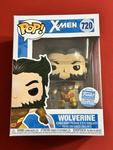 Funko Pop Marvel Wolverine (Brown Suit) #720 Funko Shop Exclusive!!