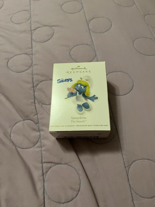 New. Hallmark Keepsake .  The Smurfs Smurfette. Dated 2011
