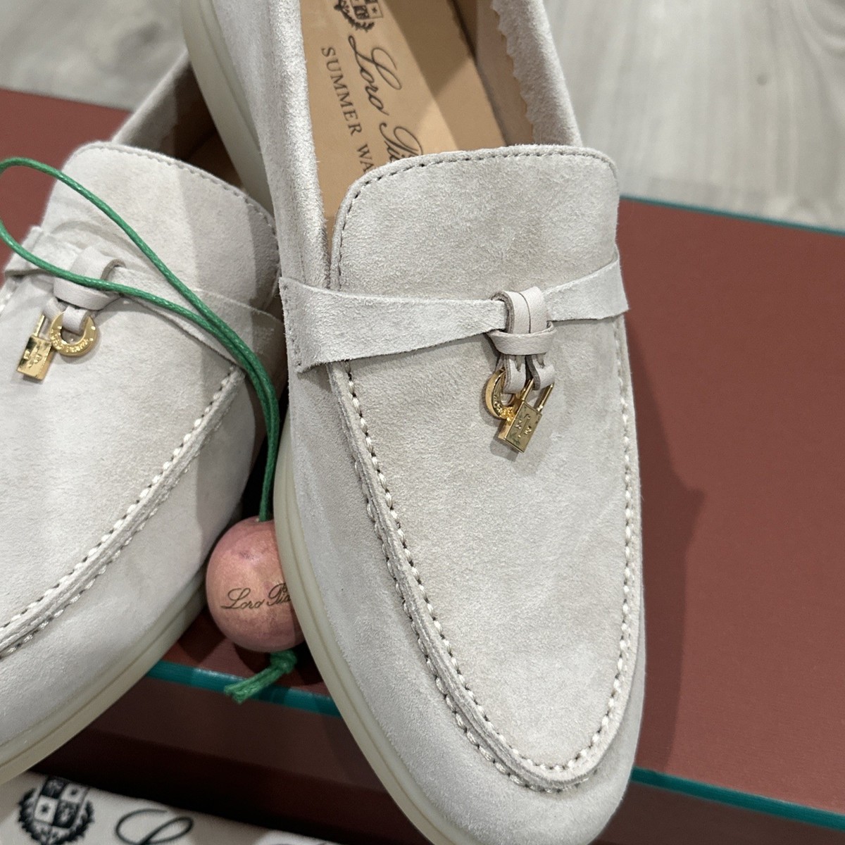 Loro Piana Summer Charm Walk Women's EU 36 Suede Loafer | eBay